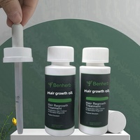 Meilleure Huile Capillaire Personnalisée 60ml à Base de Plantes pour une Croissance Rapide, Sérum Nourrissant et Réparateur pour Cheveux Secs Hommes et Femmes, Traitement Naturel à Domicile