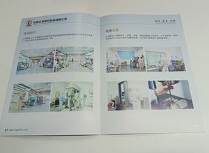 A4 Couverture et Couverture Arrière 250G Double Cuivre Mat Film Page Intérieure 105G Double Cuivre 16P Reliure Entreprise <span class=keywords><strong>Introduction</strong></span> <span class=keywords><strong>Brochure</strong></span> - Product Image 5