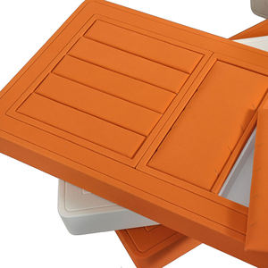 Plateau de présentation de bijoux en cuir empilable pour vente en gros, organisateur de bagues, pendentifs et bracelets, plateau de comptoir pour bijoux - Product Image 5