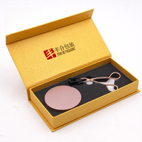 Boîte cadeau magnétique de luxe avec logo personnalisé avec insert en mousse pour ensemble de cigares, soins de la peau et outils, emballage de parfums et de parfums