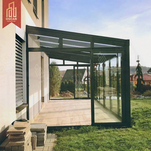Balconi in <span class=keywords><strong>giardino</strong></span> <span class=keywords><strong>da</strong></span> <span class=keywords><strong>giardino</strong></span> con veranda in vetro e veranda in alluminio serra esterna con Design personalizzato e vetro cortili - Product Image 3