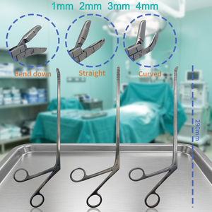 Pinza Quirúrgica Ametrina AS-786 para Núcleo Pulposo, Instrumento Quirúrgico Ortopédico Veterinario, Ancho de Agarre Manual 1-4mm - Product Image 3