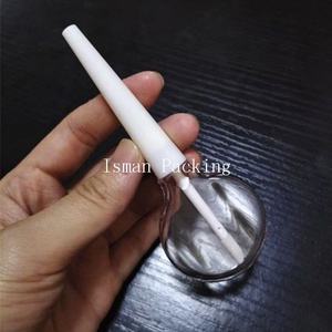 ISMAN 6ml Tube de brillant à lèvres vide en forme de sucette Kawaii pour enfants, rose bonbon et blanc, vente en gros, qualité professionnelle supérieure - Product Image 5