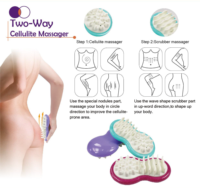 Masseur corporel manuel 100 % chinois en plastique, matériau PS/TPR, modèle BP-339, avec retour et remplacement – Vente chaude
