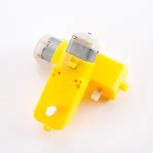 Einzel-/Doppel welle 3V 6V DC Getriebe TT Motor Micro Yellow Plastic Toy Motor