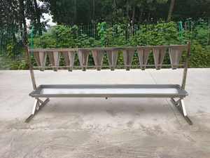 Ligne de production d'usine de transformation de la volaille HJ-TSSB, équipement d'abattage de la volaille, cône d'abattage de poulet, machine <span class=keywords><strong>à</strong></span> saigner - Product Image 2