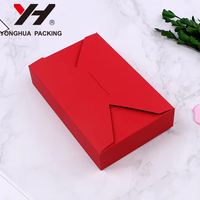 Nouvelle conception de boîte en forme d'enveloppe pour chocolats, emballage en matériau écologique, imprimé avec votre propre logo