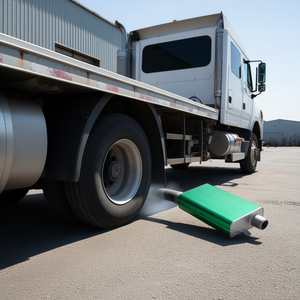 Silencieux de chauffage diesel en alliage d'aluminium 2KW 5KW 8KW, réducteur de bruit pour stationnement, compatible avec 2 colliers de serrage et vis, version améliorée - Product Image 2