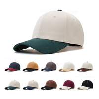 Gorras de Béisbol Personalizadas de 6 Paneles en Dos Tonos, Gorra Trucker Vintage, Gorras de Béisbol de Algodón Personalizadas para Hombre y Mujer