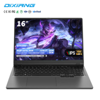Ordinateur portable de jeu OEM neuf de 16 pouces, 16 Go + 128/256/512 Go/1 To, Intel 6e génération i7 3,4 GHz, 144 Hz, double carte graphique, clavier anglais, pour entreprise
