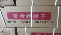 Isolateur composite à billes et à douilles Jiangxi Hongxing FXBW-66/70/100 pour poteau de ligne 66 kV