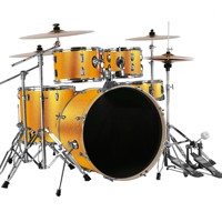 Percussion Instrument 5 Drums 4 Cymbals Beginner Practice Adult Drum Set Jazz Drum