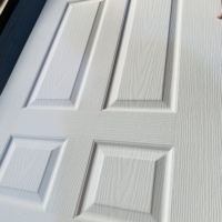 Plaques de porte RUIHE modernes en MDF avec isolation acoustique, installation adhésive, garantie 5 ans