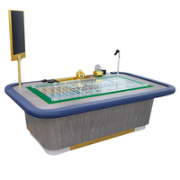 YH – Table de Casino de 96 pouces, éclairage LED automatique, jeu Sic Bo, avec système d'affichage, écran LCD
