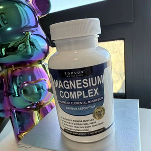 <span class=keywords><strong>Magnesium</strong></span> New Edition Blue White <span class=keywords><strong>Magnesium</strong></span> Complex-pillen voor volwassenen - Verbeterde botdichtheid en energiebeheer - Product Image 1
