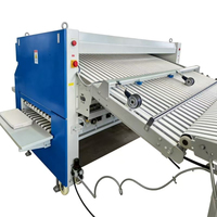 Machine à plier électrique industrielle entièrement automatique ZD3300-V, largeur 3300 mm, haute précision, 380 V, pour les entreprises de blanchisserie commerciale