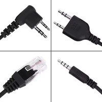 Cable de programación USB 8 en 1 para Baofeng. Para radios múltiples Kenwood TYT QYT 1. Para 4,26 pies