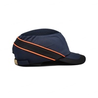 Casquette de baseball personnalisée en maille avec bosse de sécurité casquette de baseball bleu marine bon marché