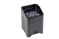 Projecteurs LED sans fil 6*20W RGBWAUV 6-en-1 sur batterie, éclairage de scène pour mariage, bar, DJ