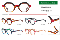 Lunettes optiques en acétate de titane, nouveau design de luxe, montures de lunettes pour femmes et filles