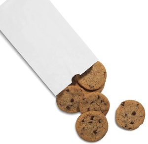 Sac en papier kraft jetable écologique personnalisé résistant aux graisses pour fast-food à emporter emballage SOS 12 blanc avec logo pour les pizzas et les déjeuners - Product Image 5