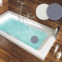 Grande bouchon de drain en silicone anti-cheveux, désodorisant, étanche à l'eau, avec couvercle à ventouse 15.2x15.2x1.8cm pour drain de cuisine, salle de bain et buanderie