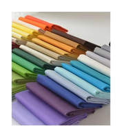 Tissu de chemise en spandex tc tissu en dacron blanc et teint tissu en popeline extensible au mètre
