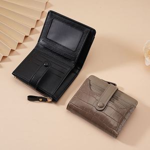 Cartera de Moda de Lujo, Monedero de PU, Tarjetero, Bolsa Pequeña Cuadrada con Estampado de Color Caramelo para Mujeres y Hombres, Regalos para el Día de San Valentín - Product Image 3