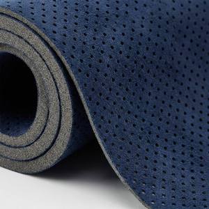 Esponja de PU laminada con malla transpirable tipo ojo de pájaro, con grosor personalizado, espuma suave adherida <span class=keywords><strong>a</strong></span> tela para protección deportiva de rodillas y codos. - Product Image 4
