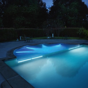12V LED Pool Lights IP68 Surface étanche sous-marine à changement de couleur 2700-6000K Corps de lampe en acier inoxydable Par56 50000 heures - Product Image 3