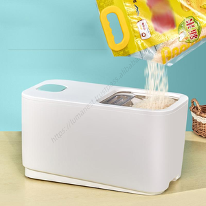 Seau de stockage hermétique anti-insectes pour riz, aliments pour animaux et farine, modèle DD093, 20 kg, pour la maison, vente en gros - Product Image 5