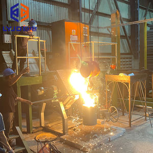 Fourneau de fusion à induction industriel de 100 kg à 20 tonnes, machine de fusion de ferraille et de fer avec plusieurs dispositifs de protection de sécurité - Product Image 4