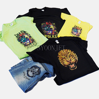 Colorsun — imprimante numérique A4, A3, DX5, DTG pour t-shirt, impression en polyester, laine, coton