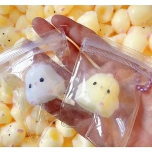 Juguete Blandito Kawaii Pegajoso de TPR, Novedoso Juguete Antiestrés Hecho a Mano con Forma de Pollito, Suave Animal de Peluche, Squishies Taba, Juguete para Aliviar el Estrés para Niños KJKJ - Product Image 5
