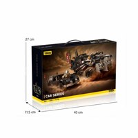 12GO 95005 2026 Nouveau modèle de véhicule tout-terrain technique MOC à assembler, briques, jouets DIY pour adultes, garçons, cadeaux, ensembles de blocs de construction