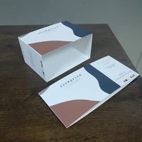 Manchons de boîte coulissante en carton biodégradable Emballage de bande de ventre avec impression numérique et logo personnalisé