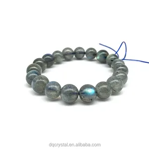 wholesale Natural Polish 8mm 10mm labradorite bracelets blue flash crystal jewelry for women gifts and Jewelry Making