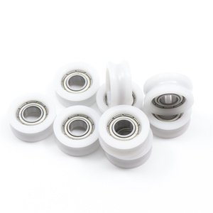 7*20*8.3 mét Dupont nylon tráng mang 687 687zz PA66 nhựa U rãnh trượt con lăn cửa sổ con lăn Nylon bánh xe - Product Image 4