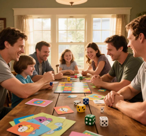 Ấn tượng OEM Cá nhân hóa de juegos de tablero de papel tablero, mã thông báo, cartas de personajes, hướng dẫn sử dụng y dados. Muestra miễn phí - Product Image 1