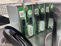 Boîtier de serveur E ATX 2u 6 baies 2,5 pouces HDD à échange à chaud, profondeur réduite, montage en rack, châssis de serveur, boîtier de PC