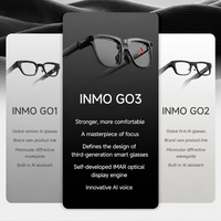 Lunettes intelligentes AR INMO GO3, traduction en temps réel, batterie interchangeable, reconnaissance AR, traduction de sous-titres, traduction audio