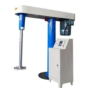 Hydraulic Lifting High Speed Disperser paint Mixing Machine 1000kg Industrial Mixer