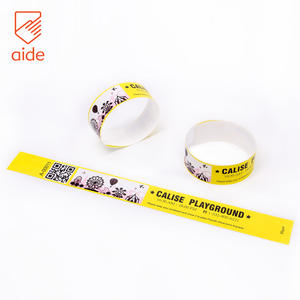 Pulseras de papel con impresión personalizada, para <span class=keywords><strong>eventos</strong></span> y fiestas - Product Image 4