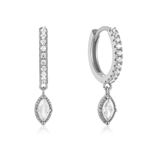 Pendientes CANNER de Plata de Ley 925, Joyería Chapada en Oro de 18k, Diseño Vintage con Circonita, Aros Elegantes para Mujer, Diseño de Diseñador, Hermosos, 2023 - Product Image 3