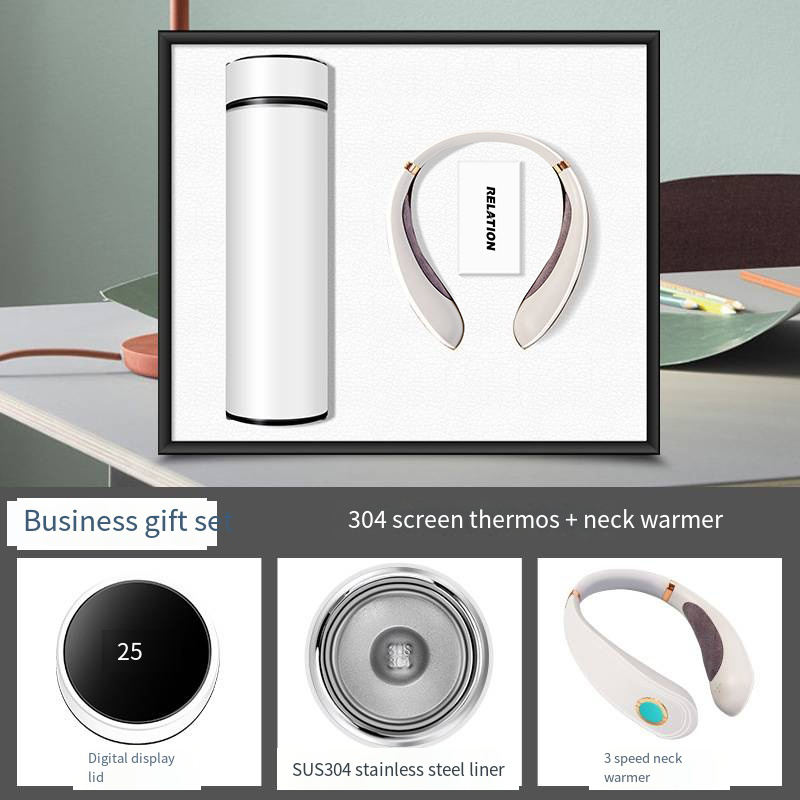 Thermos cup + neck warmer