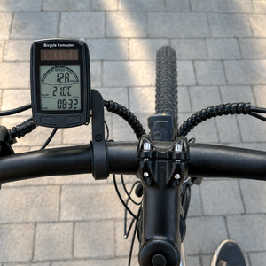 Ciclocomputador con Sensor Cableado y Energía Solar, Pantalla LCD Digital, Velocímetro, Odómetro, Velocidad en Tiempo Real, Cadencia de Ciclismo - Product Image 4