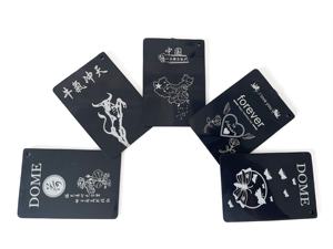 PP PE ABS POM PBT TPU PC용 DOME 레이저 마킹 마스터배치 - 검정 성형 부품에 흰색 레이저 마킹 - Product Image 6