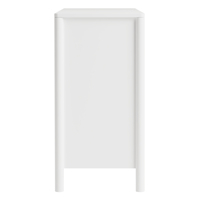 Combohome expédition d'usine commode de style scandinave organisateur de tiroir naturel à 3 tiroirs avec poignée ronde pour chambre à coucher
