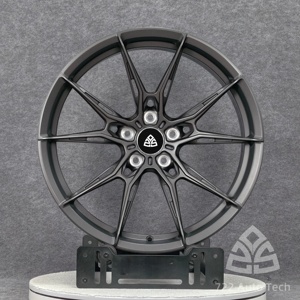 722Auto <span class=keywords><strong>1</strong></span> pièce Roues en aluminium forgé léger 17 18 19 pouces 5x120 Noir mat pour <span class=keywords><strong>BMW</strong></span> E46 E90 Série <span class=keywords><strong>1</strong></span> Série 2 M2 - Product Image 4