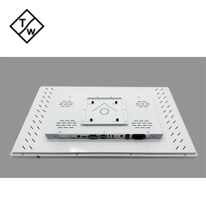 24 inch cảm ứng công nghiệp <span class=keywords><strong>LCD</strong></span> Monitor tc24w OEM Wall Mount Điện dung màn hình cảm ứng Black & White IP65 lớp hiển thị công nghiệp - Product Image 2